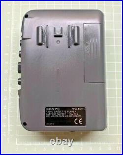 Sony, Walkman WM-FX171 S/N 446914 FM / AM / Cassette player Serviced