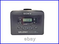 Sony Walkman WM-FX211 Personal Cassette Stereo Player AM FM Radio Tuner Black