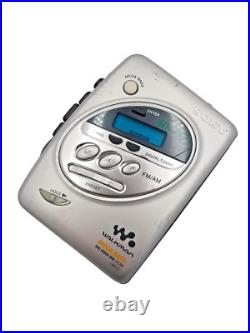 Sony Walkman WM-FX288 Personal Cassette Stereo Player AM FM Radio Tuner Silver Sony Walkman WM-FX288 Personal Cassette Stereo Player AM FM Radio Tuner Silver