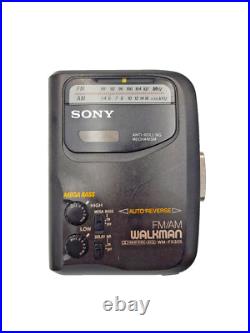 Sony Walkman WM-FX305 Personal Cassette Stereo Player AM FM Radio Tuner Black Sony Walkman WM-FX305 Personal Cassette Stereo Player AM FM Radio Tuner Black
