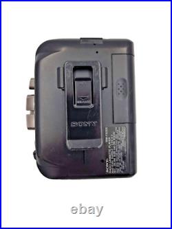 Sony Walkman WM-FX305 Personal Cassette Stereo Player AM FM Radio Tuner Black Sony Walkman WM-FX305 Personal Cassette Stereo Player AM FM Radio Tuner Black