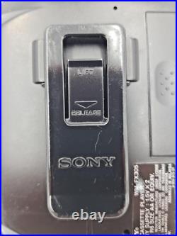 Sony Walkman WM-FX305 Personal Cassette Stereo Player AM FM Radio Tuner Black Sony Walkman WM-FX305 Personal Cassette Stereo Player AM FM Radio Tuner Black