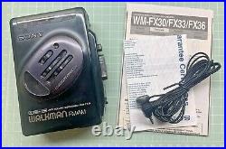Sony, Walkman WM-FX36 FM / AM / Auto Reverse Radio Cassette Player SN 176251