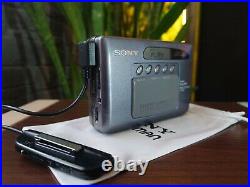 Sony Walkman WM-FX77 gray, near mint, fully restored & accessory set