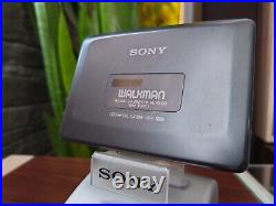 Sony Walkman WM-FX811 silver, near mint, fully restored & accessory set