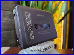 Sony Walkman WM-FX822 dark gray, mint state, fully restored, accessories