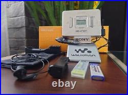 Sony Walkman WM-FX855 gold, excellent looks, BOXED, fully restored, accessories