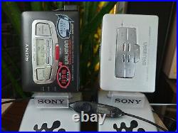 Sony Walkman WM-GX655 & WM-EX652 smart bundle, superb state, fully restored, acc