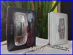 Sony Walkman WM-GX655 & WM-EX652 smart bundle, superb state, fully restored, acc