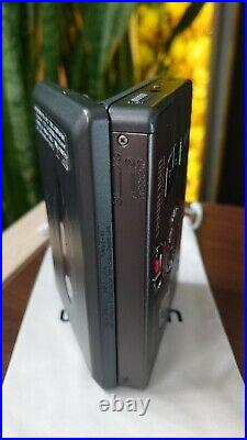 Sony Walkman WM-GX822 dark gray, mint, fully restored, accessories, 3.5 mm jack