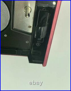 Sony Walkman wm-f30 refurbished and fully working Pink VINTAGE RARE