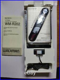 Sony walkman cassette player recorder WM-R202