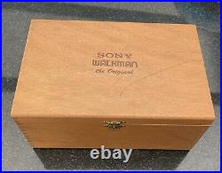 Special edition! I Sony WM-EX808HG SERVICED, in original wooden box