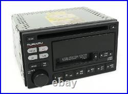 Subaru Legacy 2000-2002 Radio AM FM CD Cassette Player 86201AE12A Face P121
