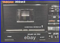 TASCAM 202MKII refurbished cassette deck