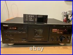TEAC V-3000 3 Head Cassette Deck Player Dolby BC MPX Orig. REMOTE & BOX JAPAN