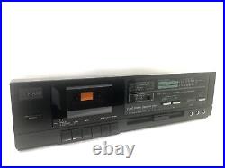 TEAC V-340 2 Head Stereo Cassette Deck Vintage 1985 Refurbished Work Good Look