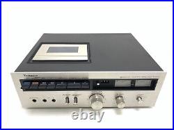 TECHNICS RS-610U Stereo Cassette Tape Deck 2 Head Vintage 1973 Working Good Look