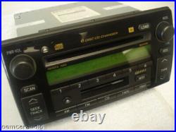 TOYOTA Camry JBL Radio Stereo 6 Disc Changer Tape Cassette CD Player OEM
