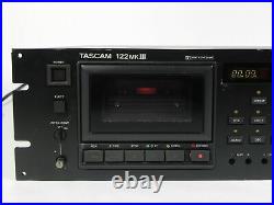 Tascam 122 MKIII MK3 Professional Audio Cassette Player WORKING