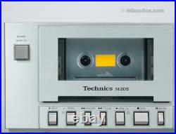 Technics M205 Stereo Cassette Deck Fully Serviced & Restored 1-Year WRT