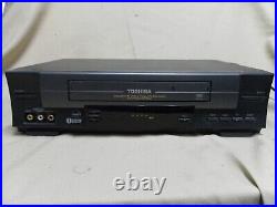 Toshiba W-528 4 Head Video Cassette Recorder Tested and Working Refurbished
