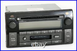 Toyota Camry LE XLE 2002-2004 AMFM Radio CD Cassette Player 09390909 Face AD6806