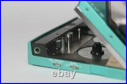 Turquoise Sony Walkman WM-30 Serviced with new belt and Working Perfectly