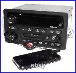UNLOCKED Chevy 2000-05 Car Radio AM FM CD Cassette Player w Aux 10318438