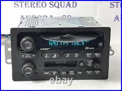 UNLOCKED GMC BOSE RDS Radio Tape Cassette Deck CD Player OEM GM767