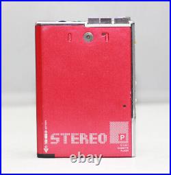 Ultra Rare Aiwa HS-P7 (RED) Back to the Future Walkman (HS-P07, HS-P02 mk ii)