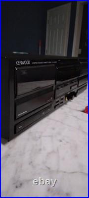 VINTAGE Kenwood KX-W4040 Dual Cassette Deck Japan Made Refurbished