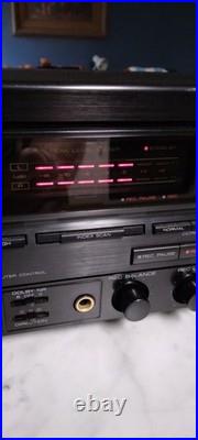 VINTAGE Kenwood KX-W4040 Dual Cassette Deck Japan Made Refurbished