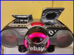 VTG Y2K Sony Xplod Boom Box CFD-G505 CD Cassette Radio Refurbished Mega Bass
