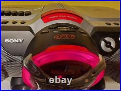 VTG Y2K Sony Xplod Boom Box CFD-G505 CD Cassette Radio Refurbished Mega Bass