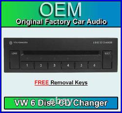 VW Golf MK4 6 CD changer, 6 Disc CD player Gamma / Beta Cassette player radio