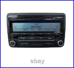 VW RCD 310 CD MP3 player, VW Caddy car stereo headunit, Supplied with radio code