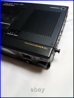 Very Clean Rebuilt Marantz PMD201 Full & 1/2 Speed Cassette Recorder