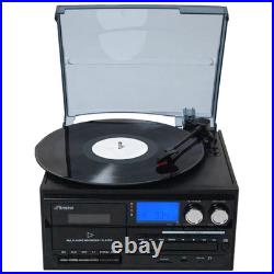 Victor Cosmopolitan Turntable Music Center Black Refurbished Grade Very Good
