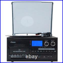 Victor Cosmopolitan Turntable Music Center Black Refurbished Grade Very Good