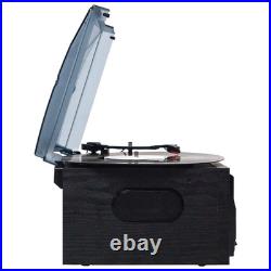 Victor Cosmopolitan Turntable Music Center Black Refurbished Grade Very Good