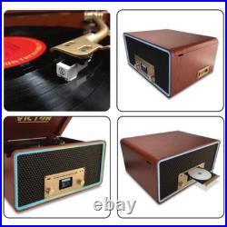 Victor Fremont 8-in-1 Wood Music Center Refurbished Grade Very Good