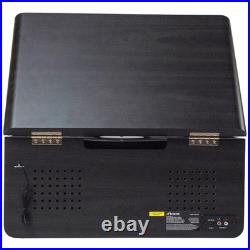 Victor Monument 8-in-1 Wood Music Center Graphite Refurbished Grade Very Good