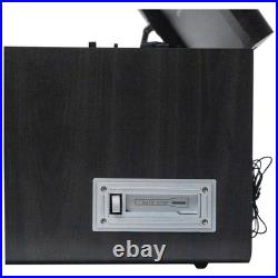 Victor Monument 8-in-1 Wood Music Center Graphite Refurbished Grade Very Good