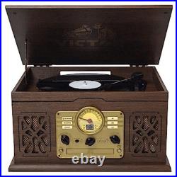 Victor State 7-in-1 Wood Music Center Espresso Refurbished Grade Very Good Victor State 7-in-1 Wood Music Center Espresso Refurbished Grade Very Good