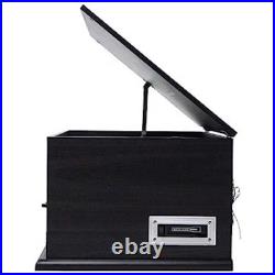 Victor State 7-in-1 Wood Music Center Graphite Refurbished Grade Very Good Victor State 7-in-1 Wood Music Center Graphite Refurbished Grade Very Good