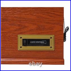 Victor State 7-in-1 Wood Music Center Mahogany Refurbished Grade Very Good Victor State 7-in-1 Wood Music Center Mahogany Refurbished Grade Very Good