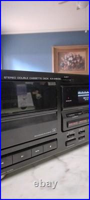 Vintage KENWOOD Stereo Double/ Dual Cassette Deck (KX-W6030) REFURBISHED