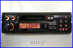 Vintage Kenwood KRC-630 AM/FM cassette car stereo withCD Changer Controls old rare
