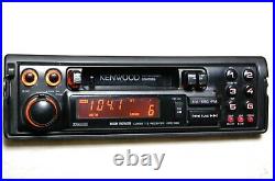 Vintage Kenwood KRC-630 AM/FM cassette car stereo withCD Changer Controls old rare